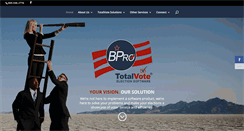 Desktop Screenshot of bpro.com