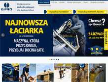 Tablet Screenshot of bpro.pl